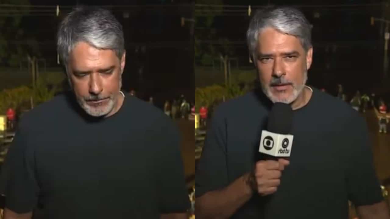 William Bonner na Globo (Foto: Reprodução)