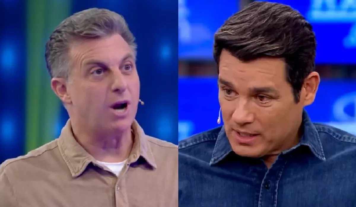 Luciano Huck e Celso Portiolli (Foto: Reprodução)