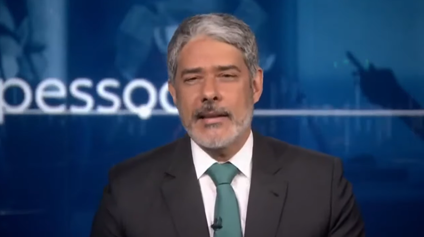 William Bonner tem salário de cair o queixo na TV Globo (Créditos: Reprodução)