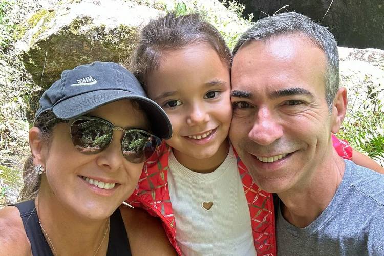 Ticiane Pinheiro e César Tralli planejam mais filhos. (Foto: Divulgação)