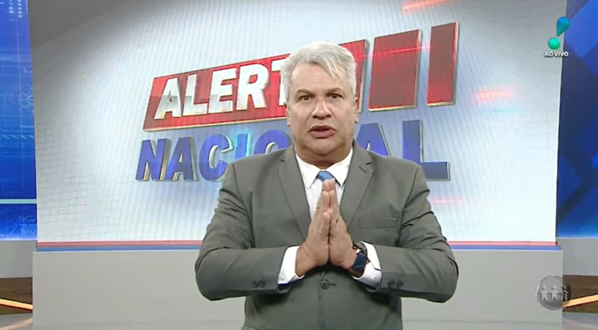 Em suma, o apresentador Sikêra Jr. esteve na sede da Record onde conheceu os interiores da emissora da família Macedo (Créditos: Reprodução/RedeTV)