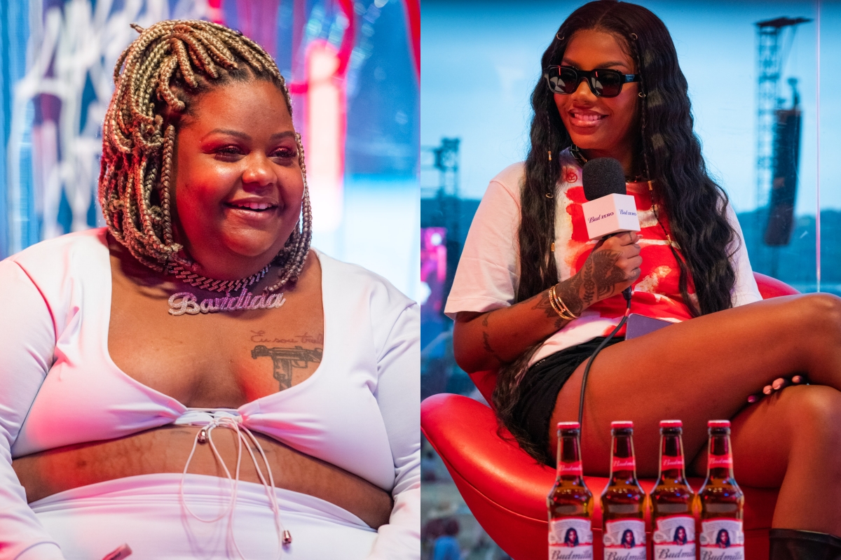 Mc Carol e Ludmilla estiveram entre os artistas convidados pela Budweiser (Divulgação/ Budweiser)