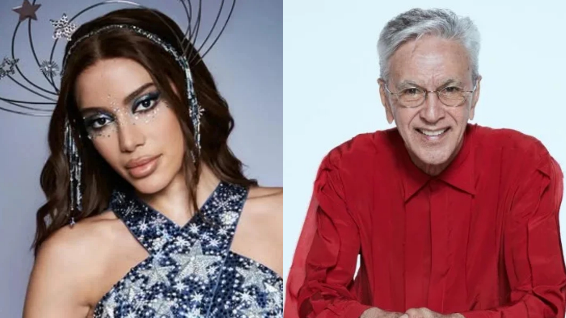 Anitta e Caetano Veloso (Foto: Divulgação)