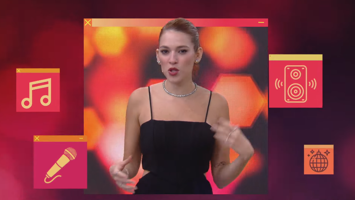 Ana Clara é quem deve comandar a nova versão do Vídeo Show: semanal e exibido ao vivo pelo GloboPlay (Créditos: Reprodução/TV Globo)
