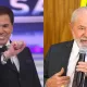 Silvio Santos e Lula (Foto: Reprodução)