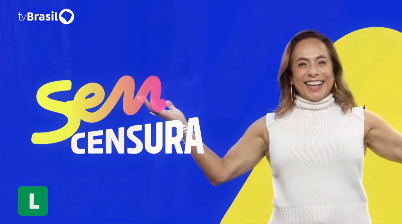 De fato, o Sem Censura com Cissa Guimarães é um dos poucos destaques na programação da TV Brasil (Créditos: Reprodução)