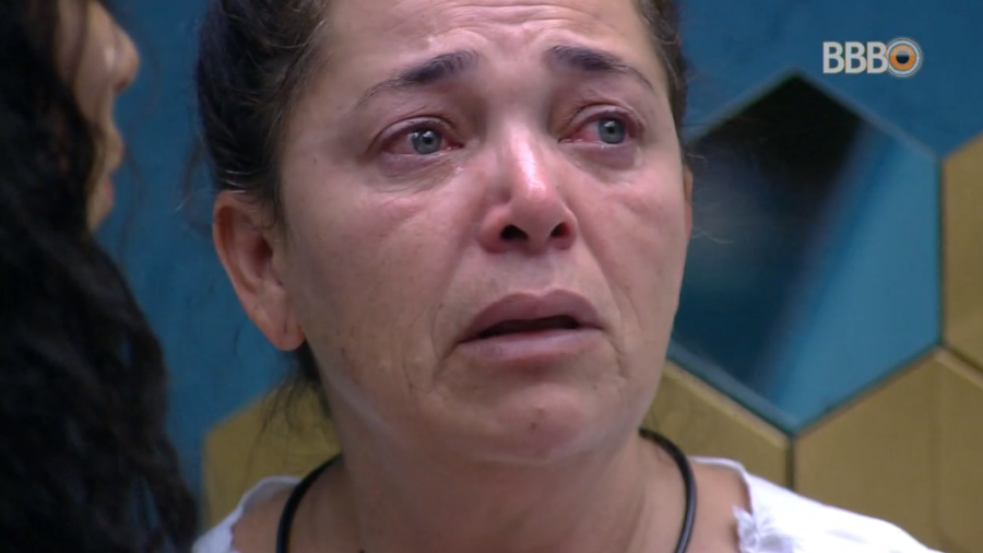 "Sou rejeitada", desabafa Tereza após ir ao terceiro paredão no BBB 19. (Foto: TV Globo)