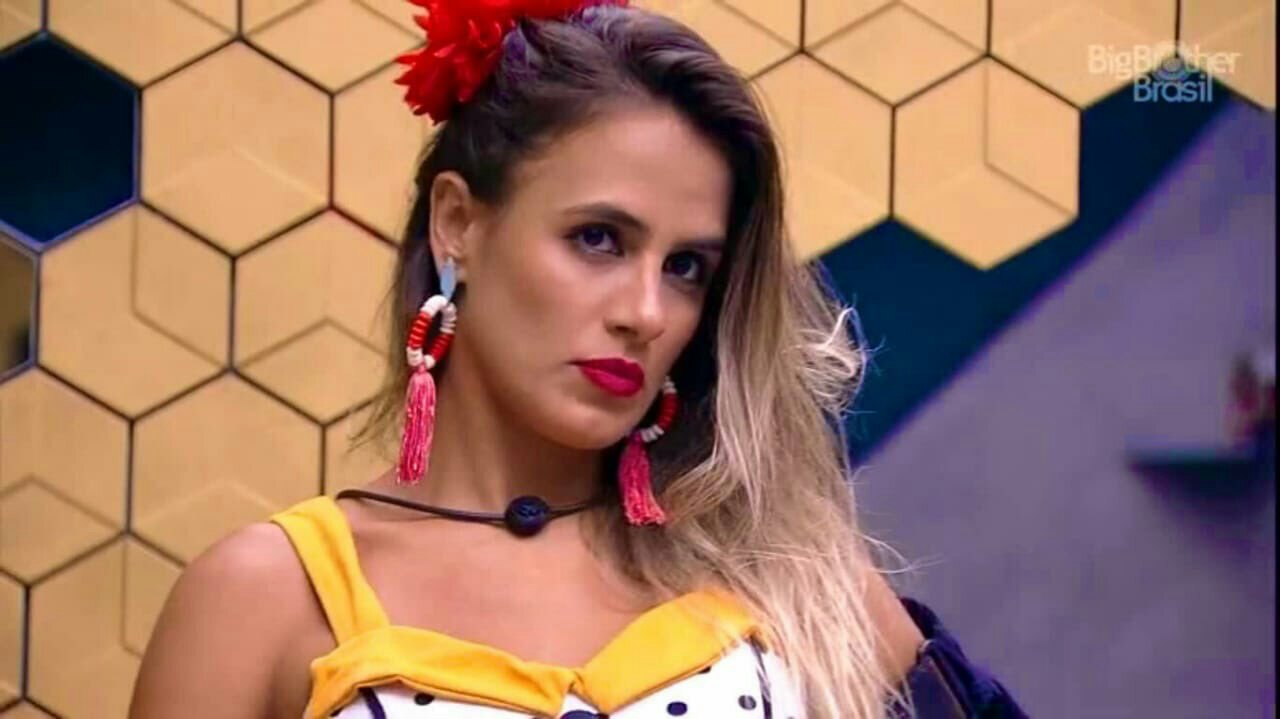 BBB 19: Após fofoca, Carol Peixinho quer colocar Rízia no paredão. (Foto: TV Globo)