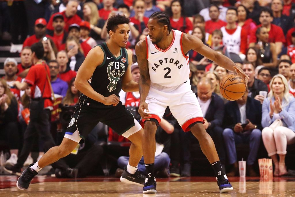 Raptors passaram pelo Bucks em virada heróica para conseguir vaga na final contra os favoritos Warriors, na NBA18/19. (Foto: Reprodução)