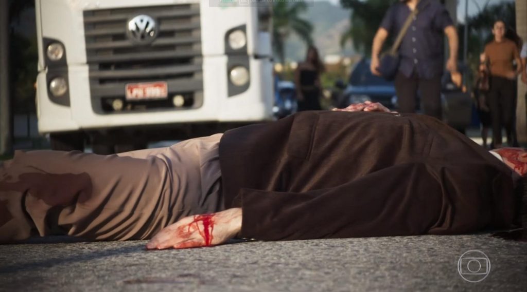 Jardel morreu em capítulo da novela A Dona do Pedaço, da Globo. (Foto: Reprodução)