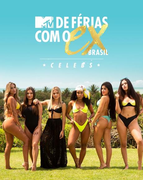 Elenco feminino do reality show De Férias com o EX Brasil Celebs. (Foto: Divulgação/MTV)