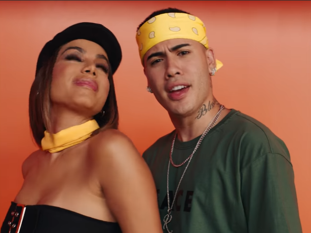 Anitta levou fora do cantor Kevinho antes de namorar Pedro Scooby. (Foto: Reprodução)