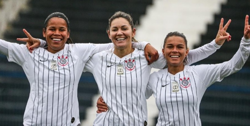 Vitória do Corinthians registrou a maior audiência do futebol feminino pós Copa do Mundo para a Band. (Foto: Bruno Teixeira / Agência Corinthians)