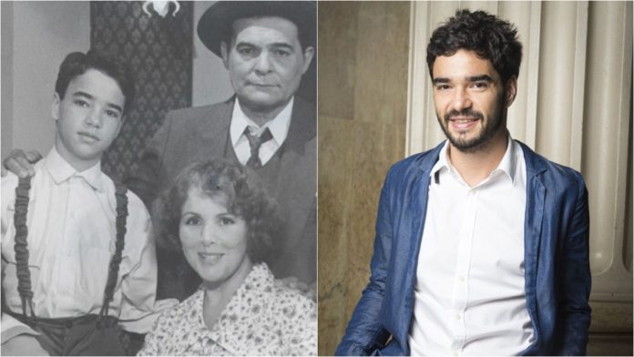 Éramos Seis foi um dos primeiros trabalhos de Caio Blat na teledramaturgia (Reprodução)