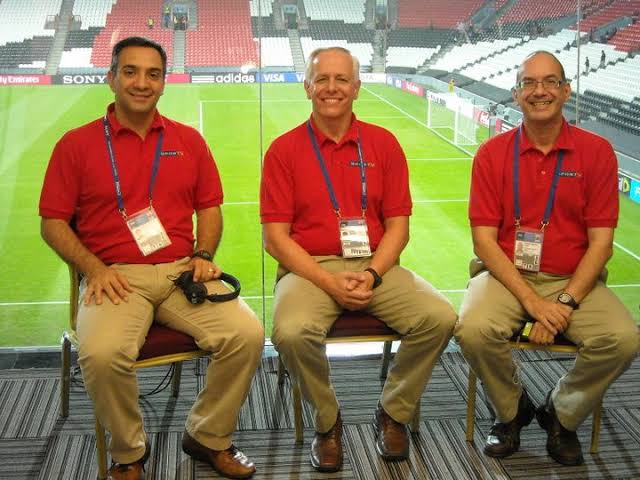 Maurício Noriega (à esquerda) e Lédio Carmona (à direita) (Foto: SporTV/Divulgação)