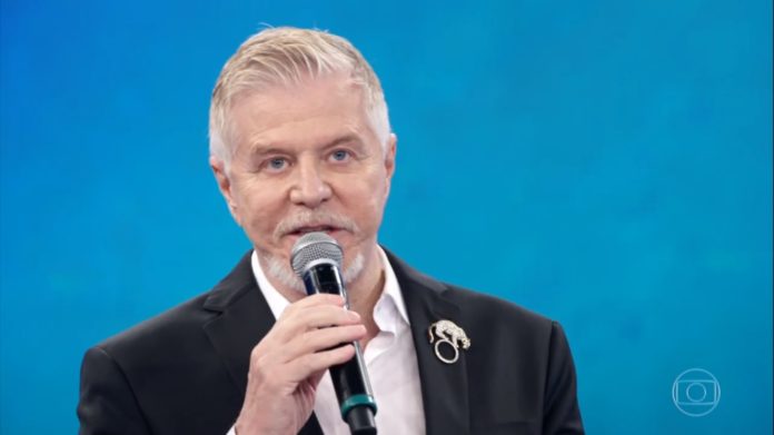 Miguel Falabella no Domingão do Faustão (Rede Globo/Reprodução)