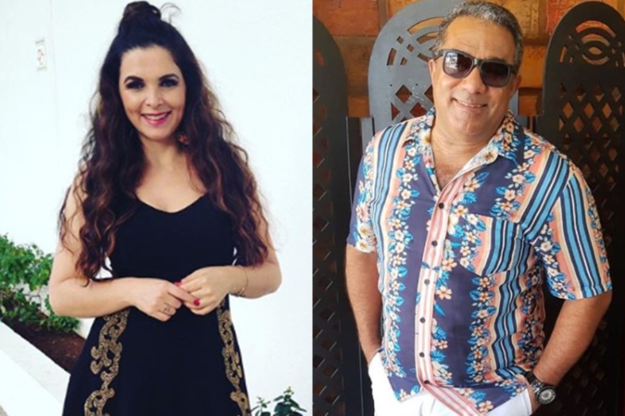 Pai de Anitta tem trocado mensagens carinhosas com Luiza Ambiel. (Foto: Reprodução)