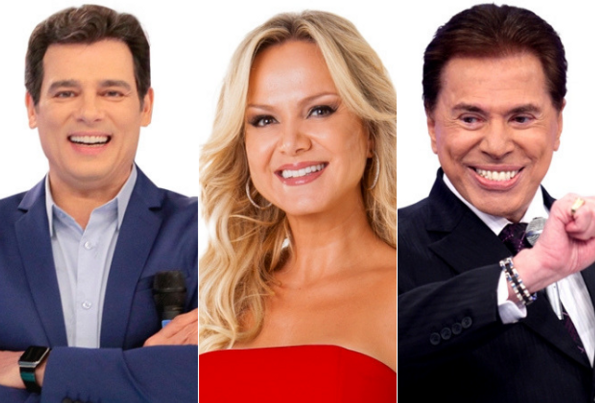 Celso, Eliana e Silvio Santos colocam o SBT em segundo lugar isolado