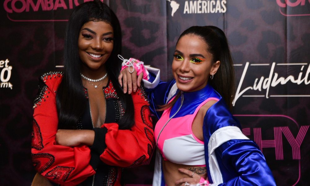 Anitta e Ludmilla estão brigadas por causa de 'Onda Diferente' (Foto: Reprodução)