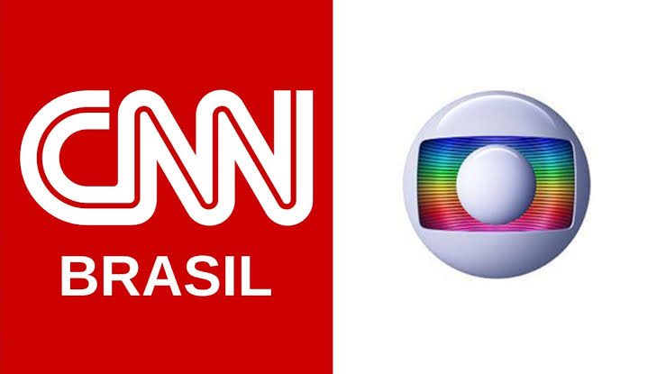 CNN Brasil voltou a atacar a Globo, mas não está tirando o sono da emissora carioca (Créditos: Reprodução/Montagem)