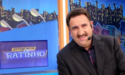 Ratinho, apresenta o seu programa no SBT (Foto: Reprodução)