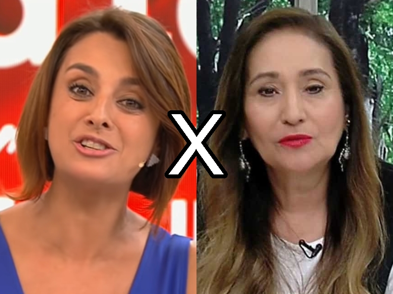 Catia Fonseca e Sonia Abrão (Reprodução/Band/Rede TV!)