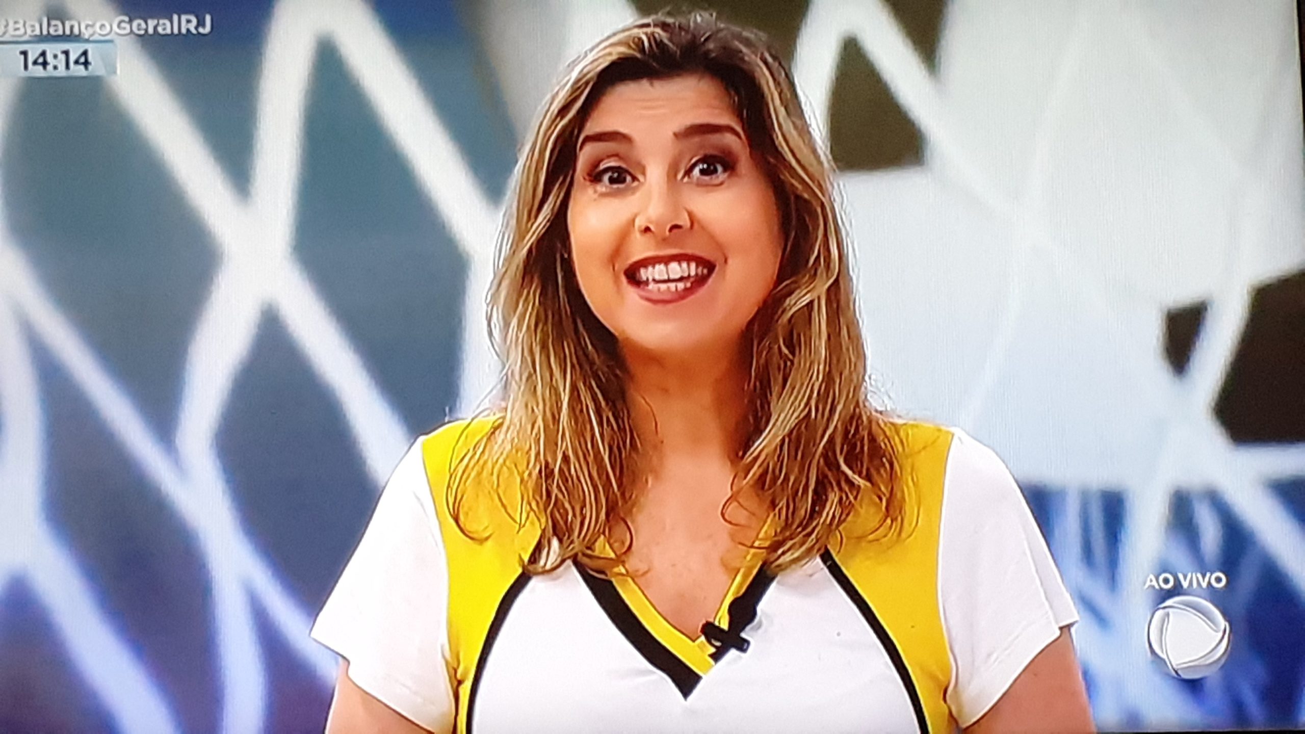 Mylena Ciribelli é apresentadora da Record e está com um quadro na versão carioca do Balanço Geral (Créditos: Reprodução)