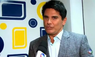 O apresentador César Filho foi substituído por Celso Zucatelli no Hoje em Dia, da Record (Créditos: Reprodução)