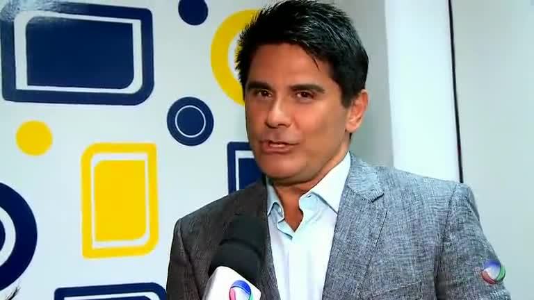 O apresentador César Filho foi substituído por Celso Zucatelli no Hoje em Dia, da Record (Créditos: Reprodução)