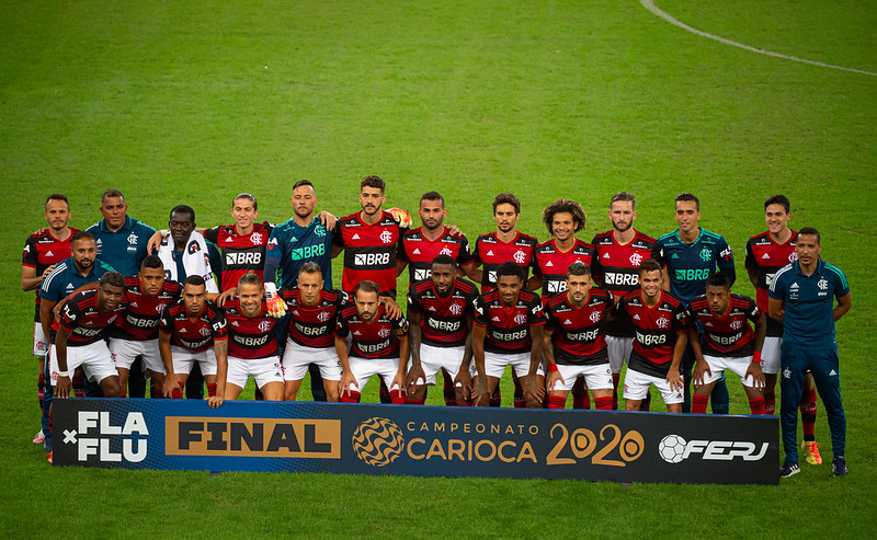 o Campeonato carioca de 2020 ficou sem a Globo nas finais e todavia em 2021 será na Record. Crédtios: Alexandre Vidal/Flamengo