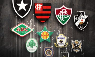 Futebol carioca e o Estadual 2021 na TV fechada. Créditos: Fotomontagem/ GE