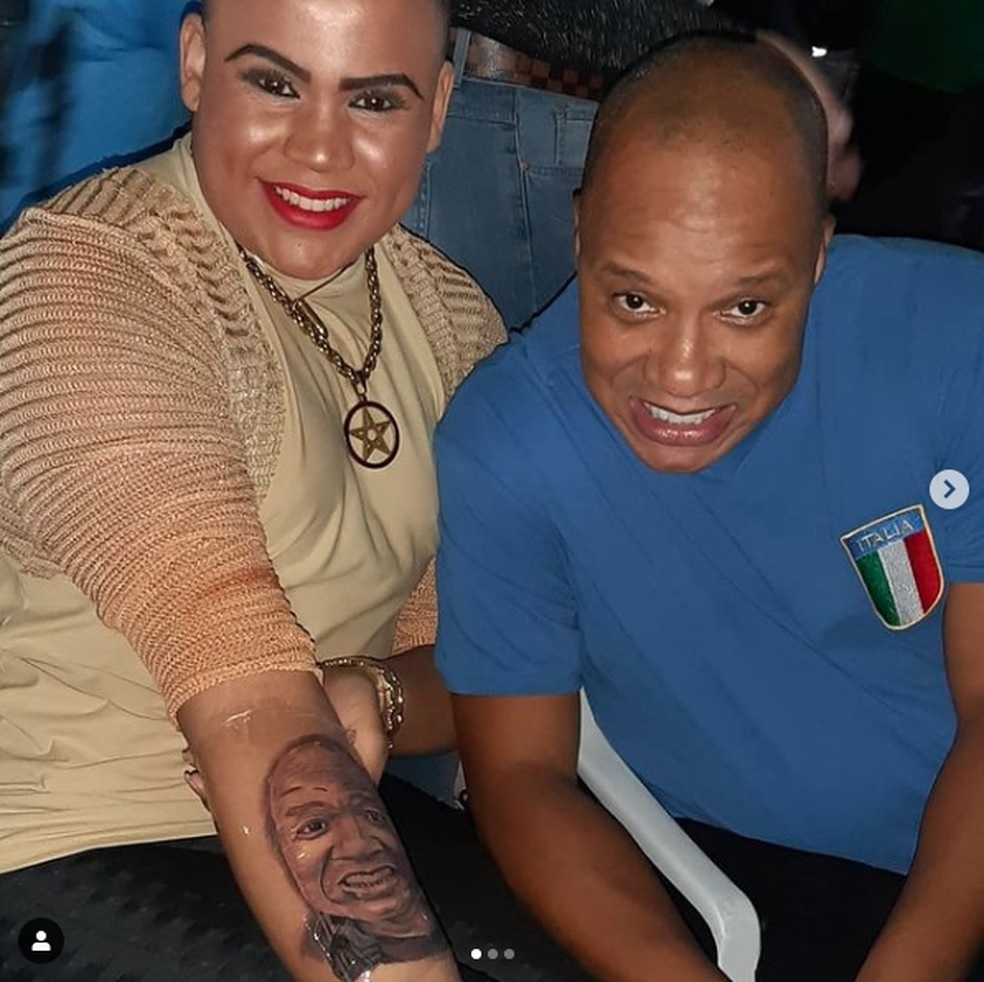 MC Maylon e Anderson Leonardo — Foto: Reprodução/Instagram