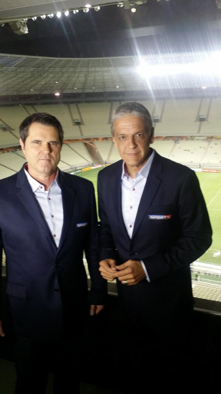 Ivan Andrade ao lado de Linhares Júnior. Foto: Twitter/Linhares Júnior 