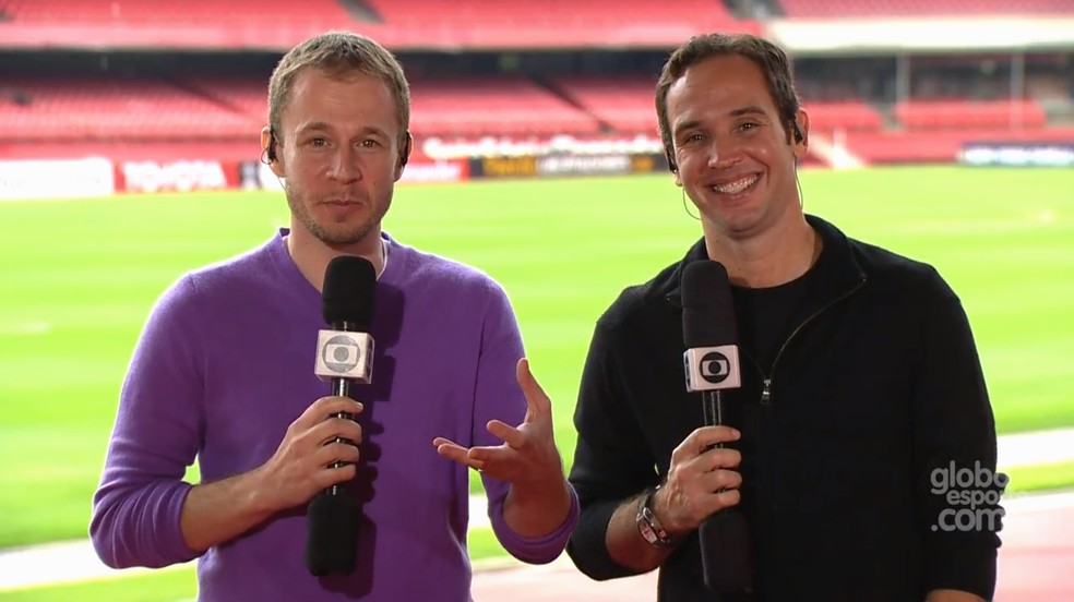 Os dois protagonizaram uma dupla importante, porém bem conhecida no mundo dos games. Foto reprodução TV Globo