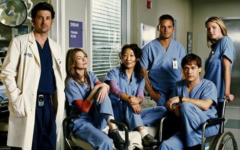 Grey's Anatomy que se passava no SBT, hoje está na Netflix. Foto/Reprodução: Web.