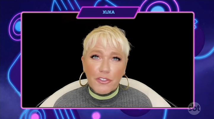 Xuxa mandou recado para apresentador do SBT (Créditos: Reprodução)