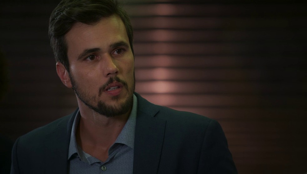 Rafael (Bruno Ferrari) em cena na novela Salve-se Quem Puder, da Globo (Créditos: Reprodução)