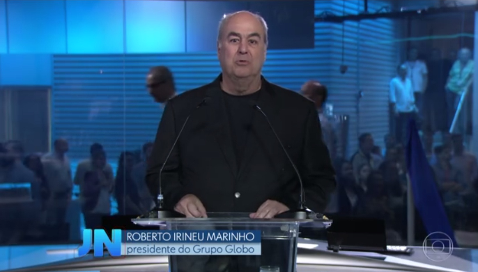 Em suma, Roberto Irineu Marinho assumiu o comando da Globo em 2003, após a morte de seu pai. Foto reprodução