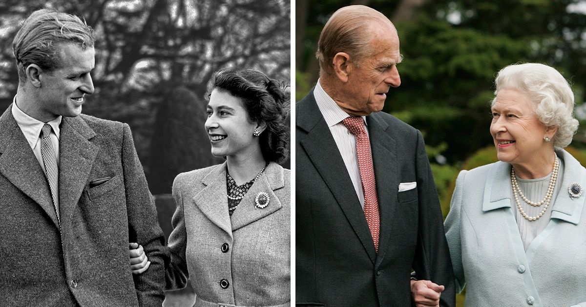 Rainha Elizabeth e príncipe Philip (Foto: Reprodução)