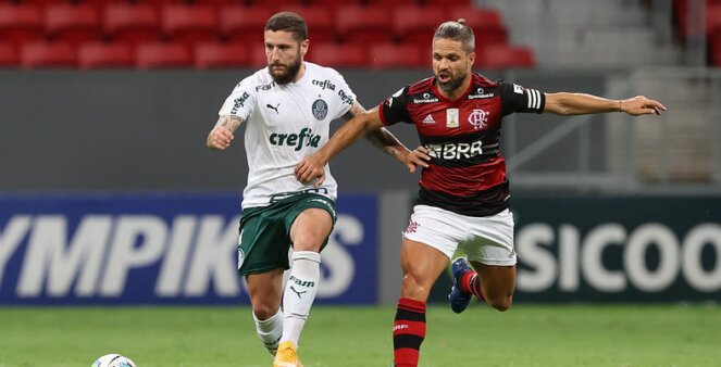 Flamengo x Palmeiras. Foto: César Greco