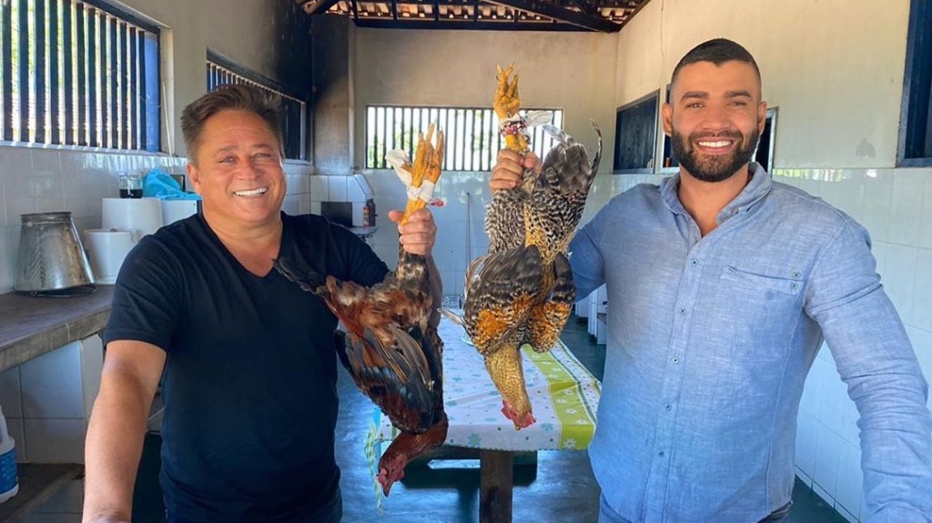 Leonardo e Gusttavo Lima irão se apresentar juntos (Foto: Reprodução)