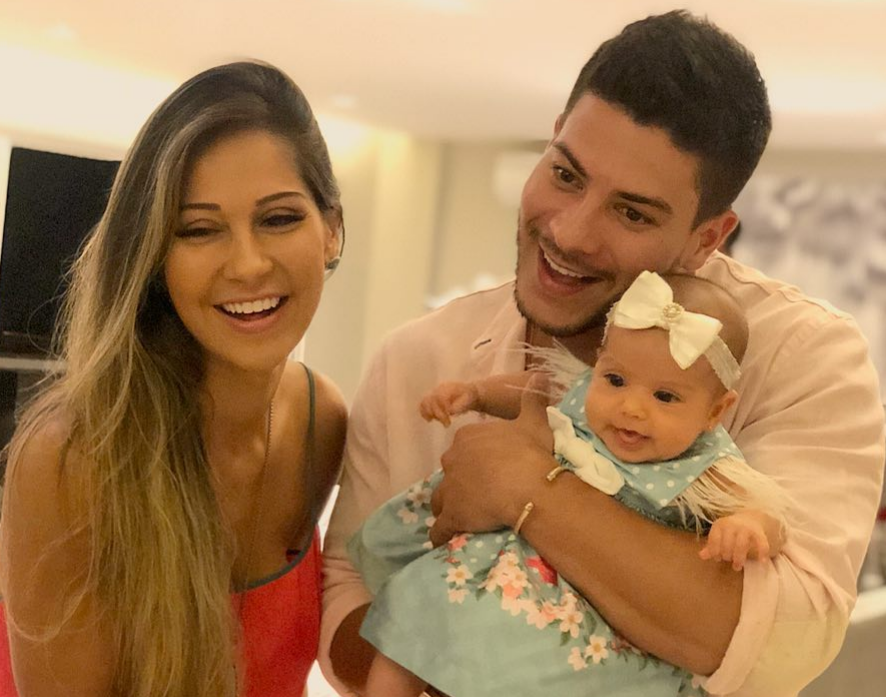 Arthur Aguiar e Mayra Cardi tem aparecido cada vez mais juntos e aumentado boatos de reconciliação. (Foto: Reprodução/Instagram)