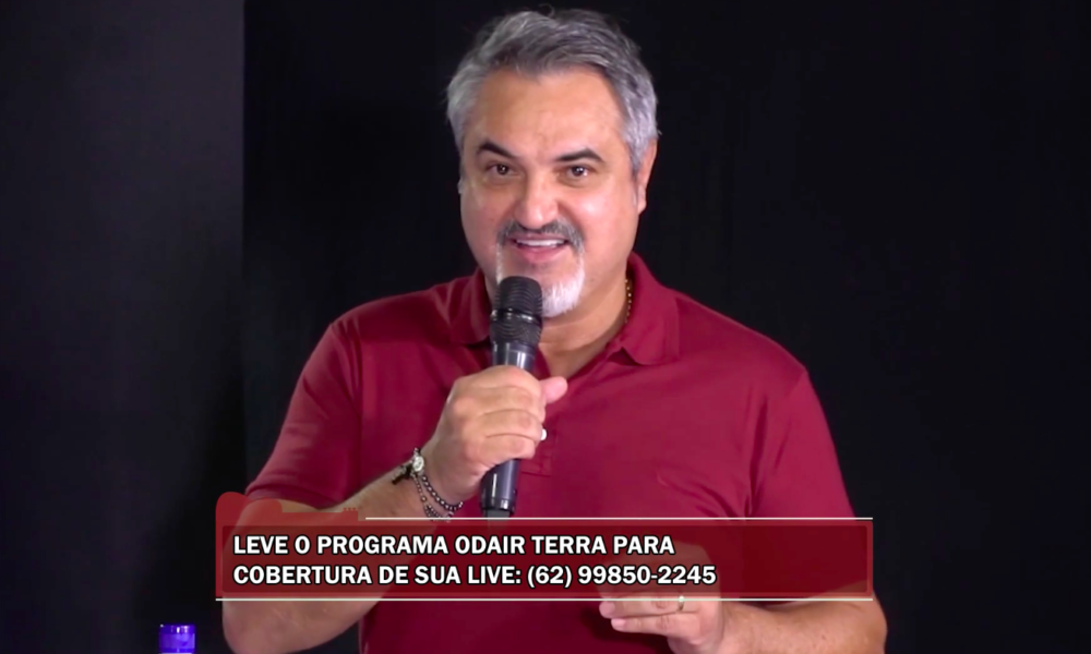 Odair Terra leva o projeto “Live na TV” para todo o Brasil (Foto: Divulgação)