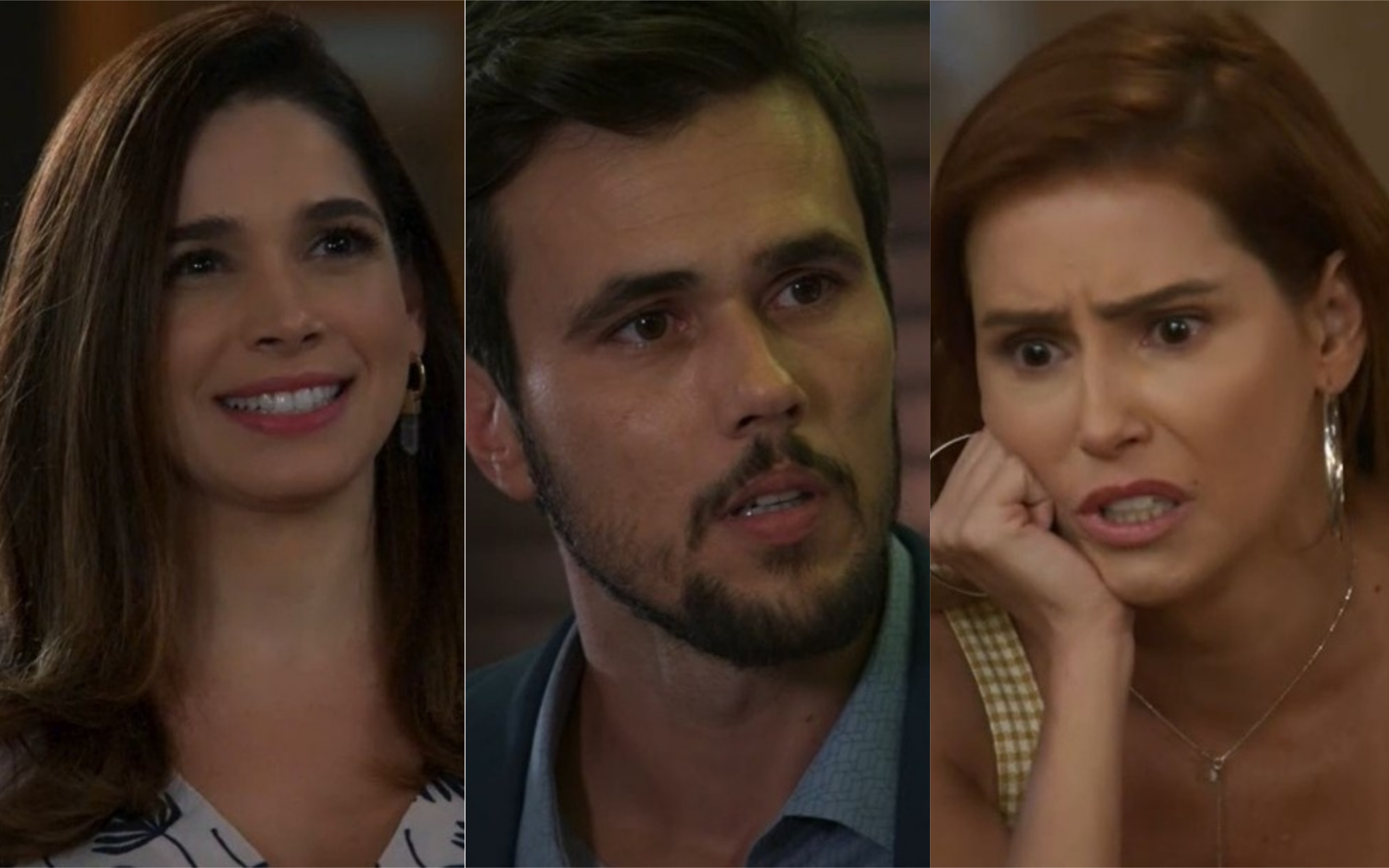 Salve-se Quem Puder: Micaela beija Bruno, Rafael lê carta de Kyra e Alexia decide terminar namoro com Zezinho (Foto: Divulgação)