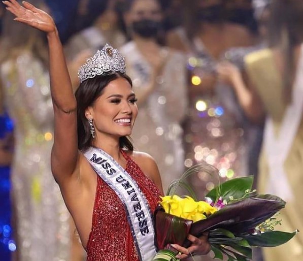 Miss Universo Andrea Meza (Foto: Reprodução)