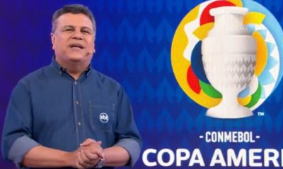 Téo José será o narrador da Copa América no SBT. Foto reprodução