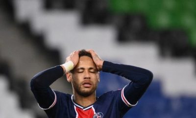 Neymar Triste. Foto divulgação