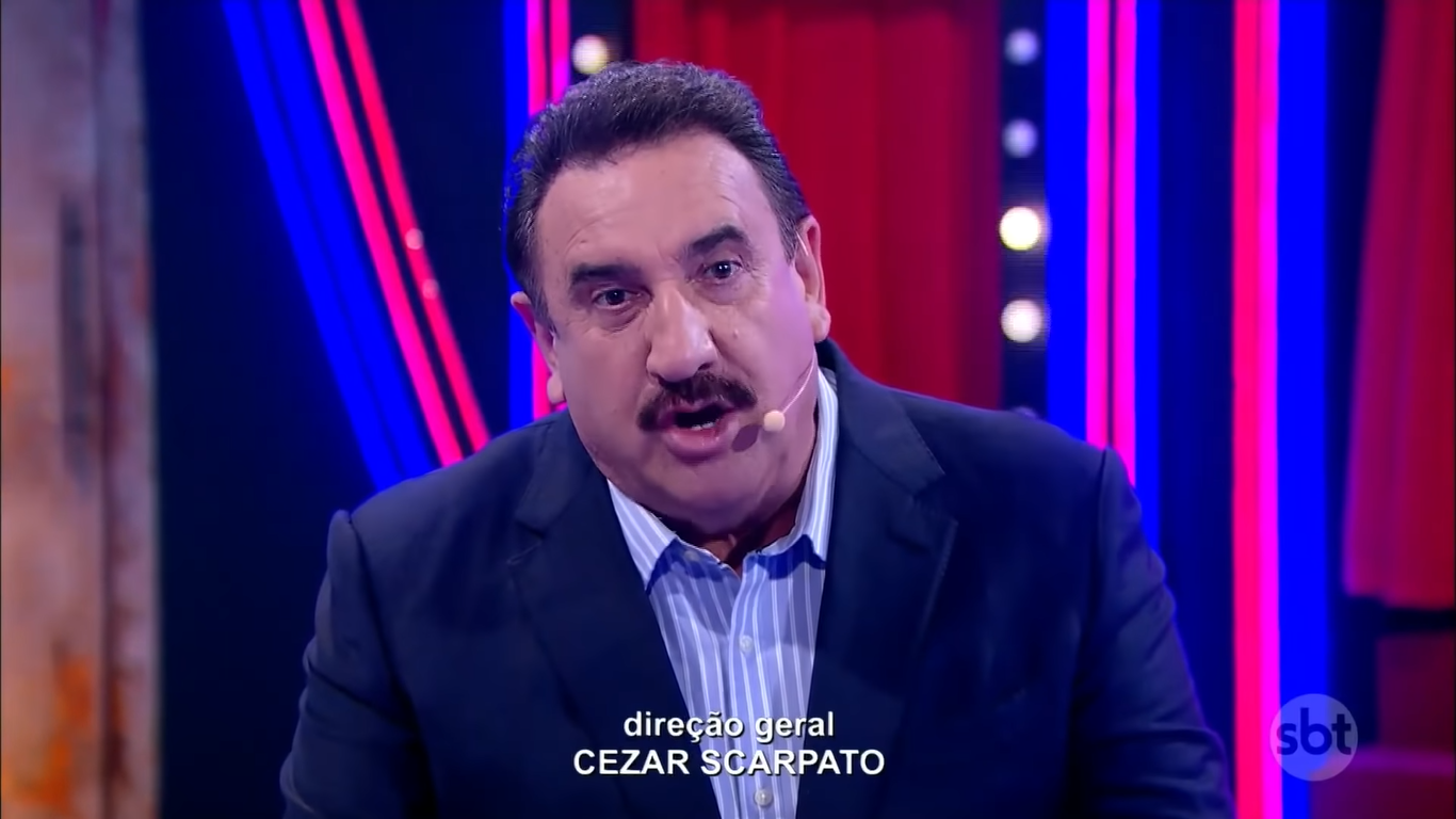 Durante o seu programa no SBT, Ratinho revelou ordem dado e xingou diretor (Créditos: Reprodução)