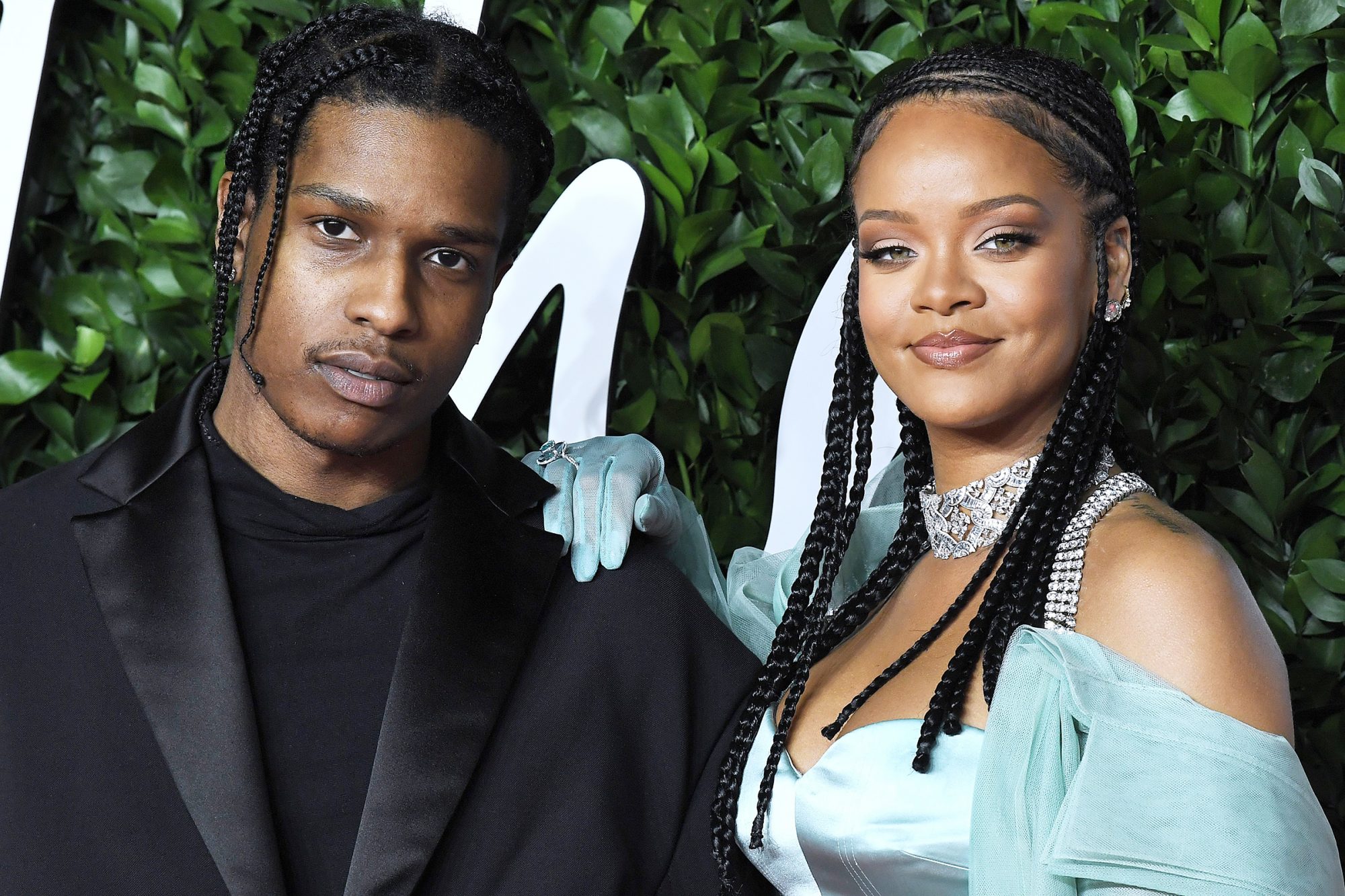 A$AP Rocky e Rihanna (Foto: Reprodução)