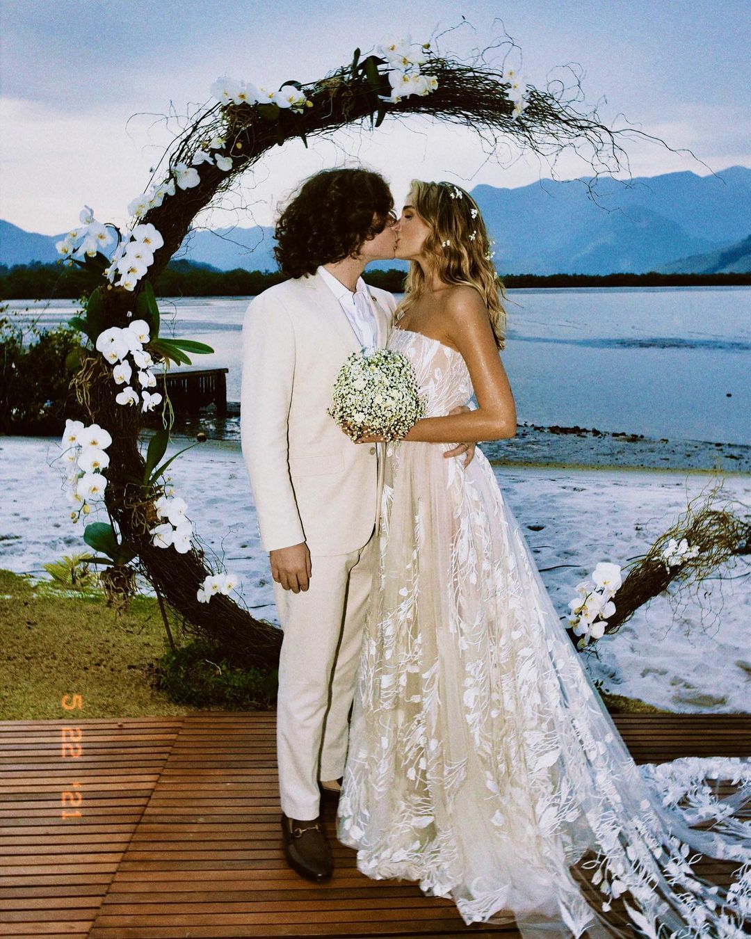 Sasha Meneghel se casou com o cantor gospel João Figueiredo (Foto: Reprodução)